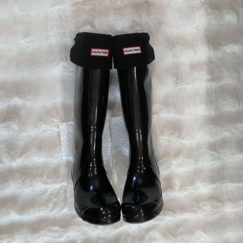 Hunter Boots with Fleece Hunter Boot Socks